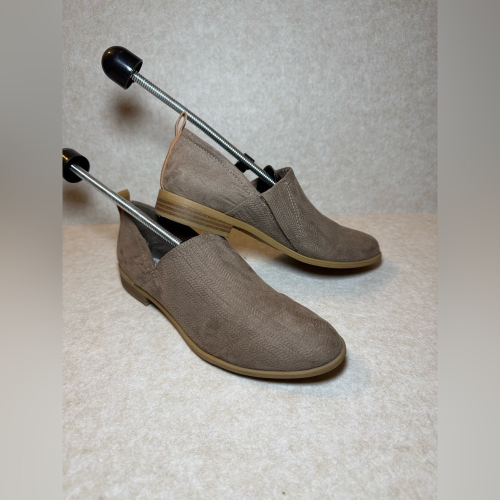 Dr. Scholl's Ruler Women's Slip-on Taupe Gray Loafers Size 7